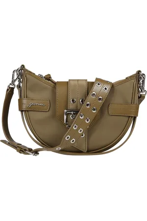 Ganni Donna, Borse, Verde, Taglia unica, new