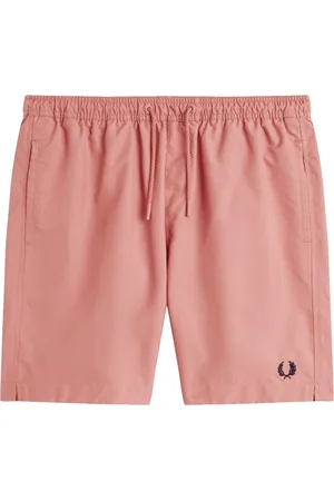 Fred Perry Uomo, Costumi da bagno, Rosa, M, new