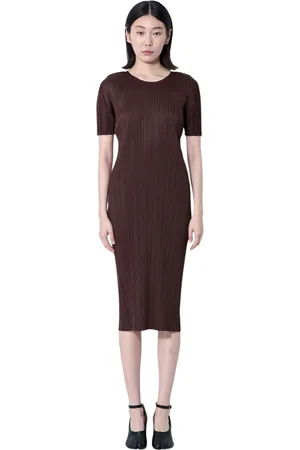 Issey Miyake Donna, Abiti, Marrone, XL, new