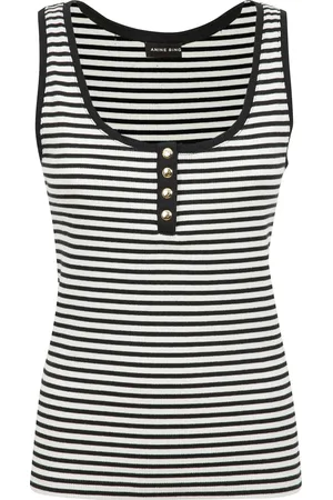 ANINE BING Donna, Top, Multicolore, L, new