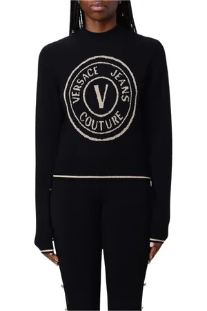 VERSACE Donna, Maglie, Nero, M, new