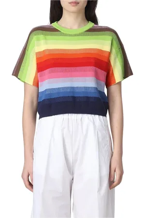 SEMICOUTURE Donna, Maglie, Multicolore, S, new