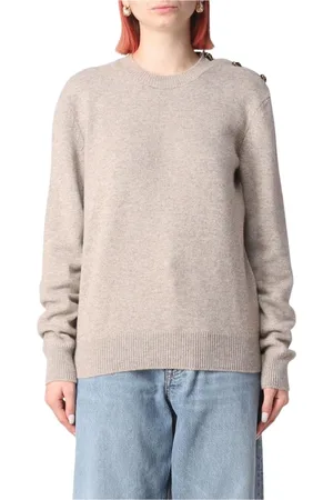Bottega Veneta Donna, Maglie, Grigio, L, new