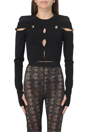 VERSACE Donna, Maglie, Nero, M, new