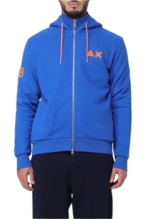 sun68 Uomo, Felpe, Blu, S, new