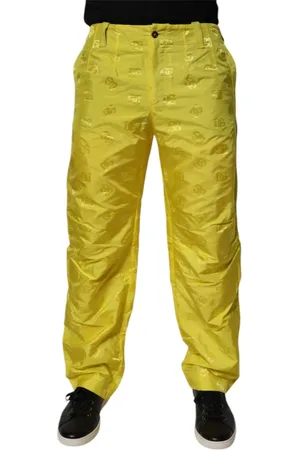 Dolce & Gabbana Uomo, Pantaloni, Giallo, M, new