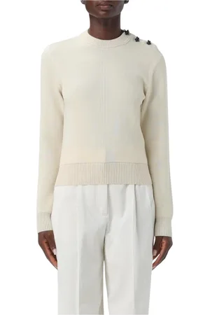 Bottega Veneta Donna, Maglie, Bianco, L, new