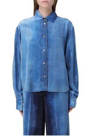 FORTE FORTE Donna, Camicette , Blu, L, new