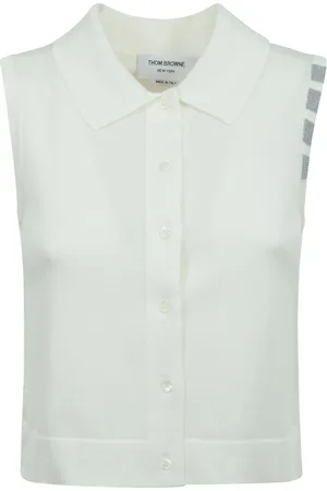 Thom Browne Donna, Top, Bianco, XS, new