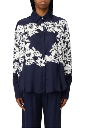 RAQUEL DINIZ Donna, Camicette , Blu, S, new