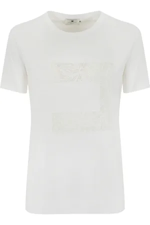 Elisabetta Franchi Donna, Top, Bianco, XS, new
