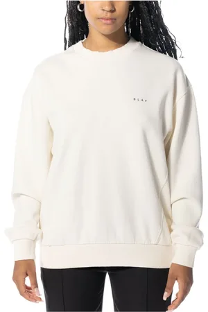OLAF HUSSEIN Donna, Felpe, Bianco, L, new