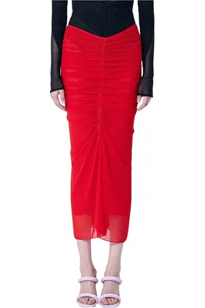 MUGLER Donna, Gonne, Rosso, S, new