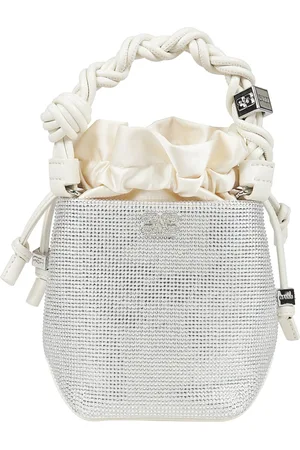 Ganni Donna, Borse, Bianco, Taglia unica, new