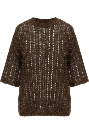 Brunello Cucinelli Donna, Maglie, Marrone, M, new