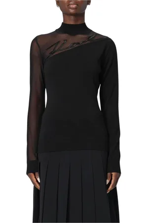 Karl Lagerfeld Donna, Maglie, Nero, M, new