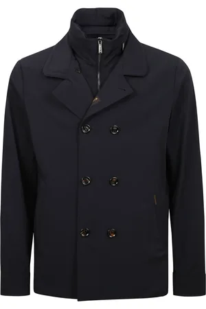 MOORER Uomo, Giacche, Blu, M, new