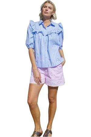 Crās Donna, Camicette , Blu, S, new