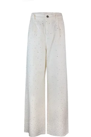 Liu Jo Donna, Pantaloni, Bianco, W26, new