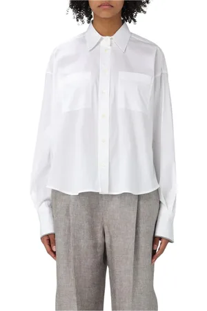 Brunello Cucinelli Donna, Camicette , Bianco, XS, new