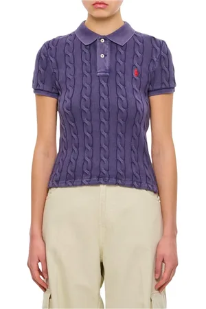 Ralph Lauren Donna, Top, Viola, M, new