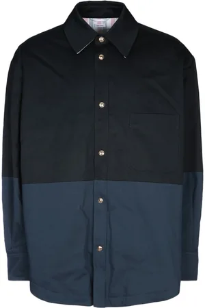 Thom Browne Uomo, Magliette, Blu, S, new