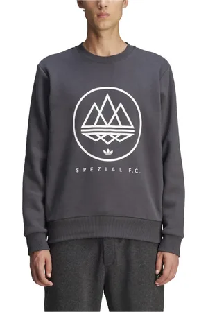 adidas Uomo, Felpe, Grigio, M, new