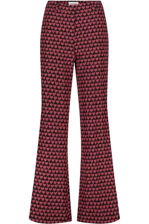 Fabienne Chapot Donna, Pantaloni, Rosso, 2Xl, new
