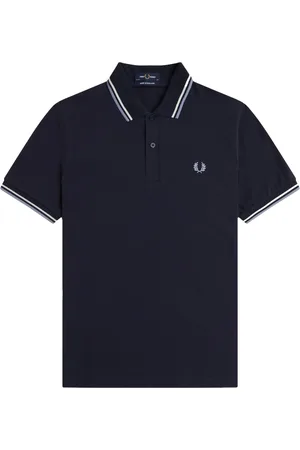 Fred Perry Uomo, Top, Blu, XS, new