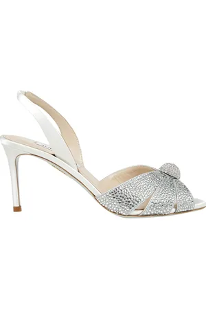 Aquazzura Donna, Scarpe, Grigio, 37 EU, new
