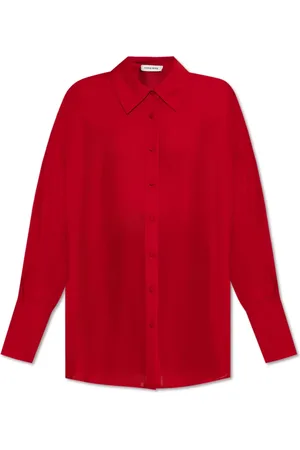 ANINE BING Donna, Camicette , Rosso, M, new