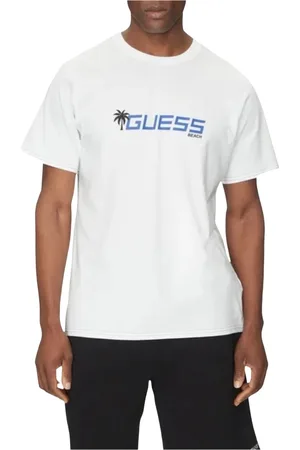 Guess Uomo, Top, Bianco, S, new