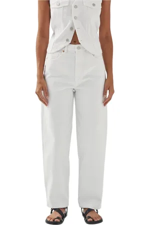 ALOHAS Donna, Jeans, Bianco, L, new