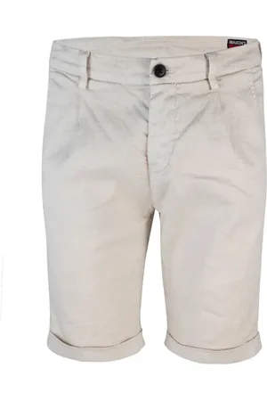 Masons Uomo, Pantaloncini, Bianco, L, new