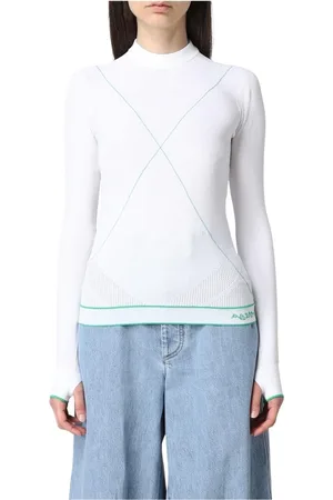 Bottega Veneta Donna, Maglie, Bianco, L, new