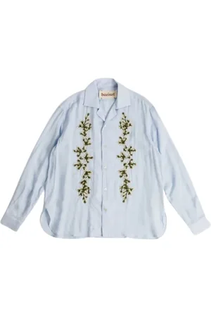 Baziszt Donna, Camicette , Blu, S, new