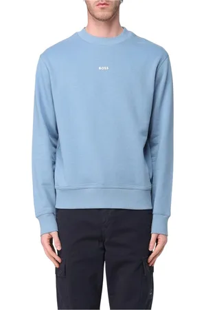 HUGO BOSS Uomo, Felpe, Blu, XL, new
