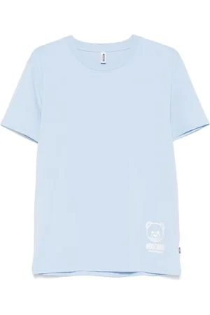 Moschino Uomo, Top, Blu, M, new
