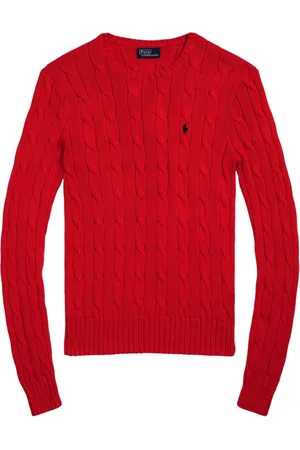 Ralph Lauren Donna, Maglie, Rosso, L, new