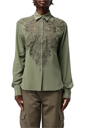 ERMANNO SCERVINO Donna, Camicette , Verde, S, new
