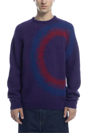Pop Trading Company Uomo, Maglie, Viola, S, new