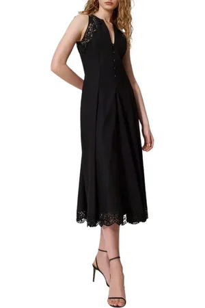 Twin-Set Donna, Abiti, Nero, S, new