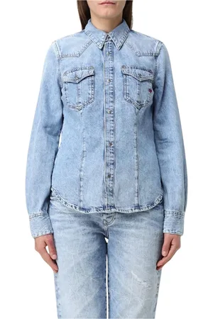 Diesel Donna, Camicette , Blu, L, new