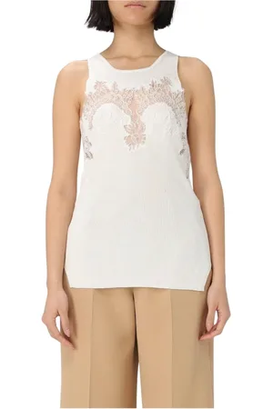 ERMANNO SCERVINO Donna, Top, Bianco, S, new