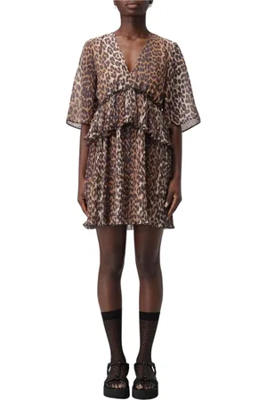 Ganni Donna, Abiti, Multicolore, S, new