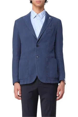 LUIGI BIANCHI MANTOVA Uomo, Giacche, Blu, M, new