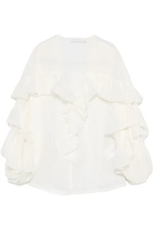 ZIMMERMANN Donna, Camicette , Bianco, XS, new