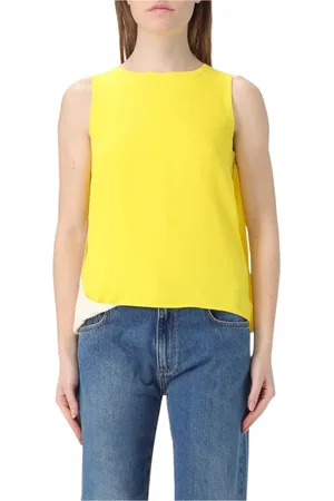 Msgm Donna, Top, Giallo, S, new