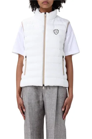 Brunello Cucinelli Donna, Giacche, Bianco, L, new