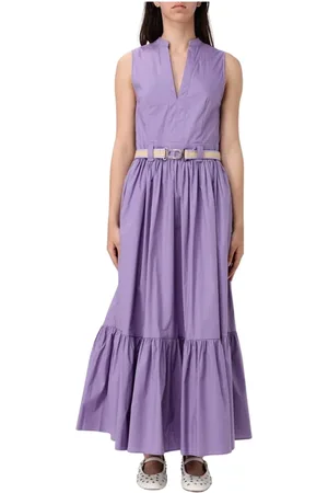 Twin-Set Donna, Abiti, Viola, M, new